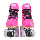 PATINS QUAD TRAXART FOXXY ROSA - 58mm Abec 5 + Brinde