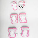Kit de Proteção Hd Inline KP01-1 Patins/Skate/Bicicleta Rosa