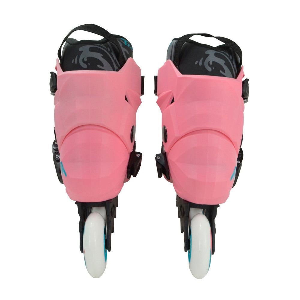 PATINS REVOLT ROSA TRAXART INLINE URBAN/FREESTYLE ABEC 9