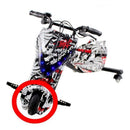 Pneu Sólido Triciclo 200x50 Drift 8 Polegadas Elétrico Trike