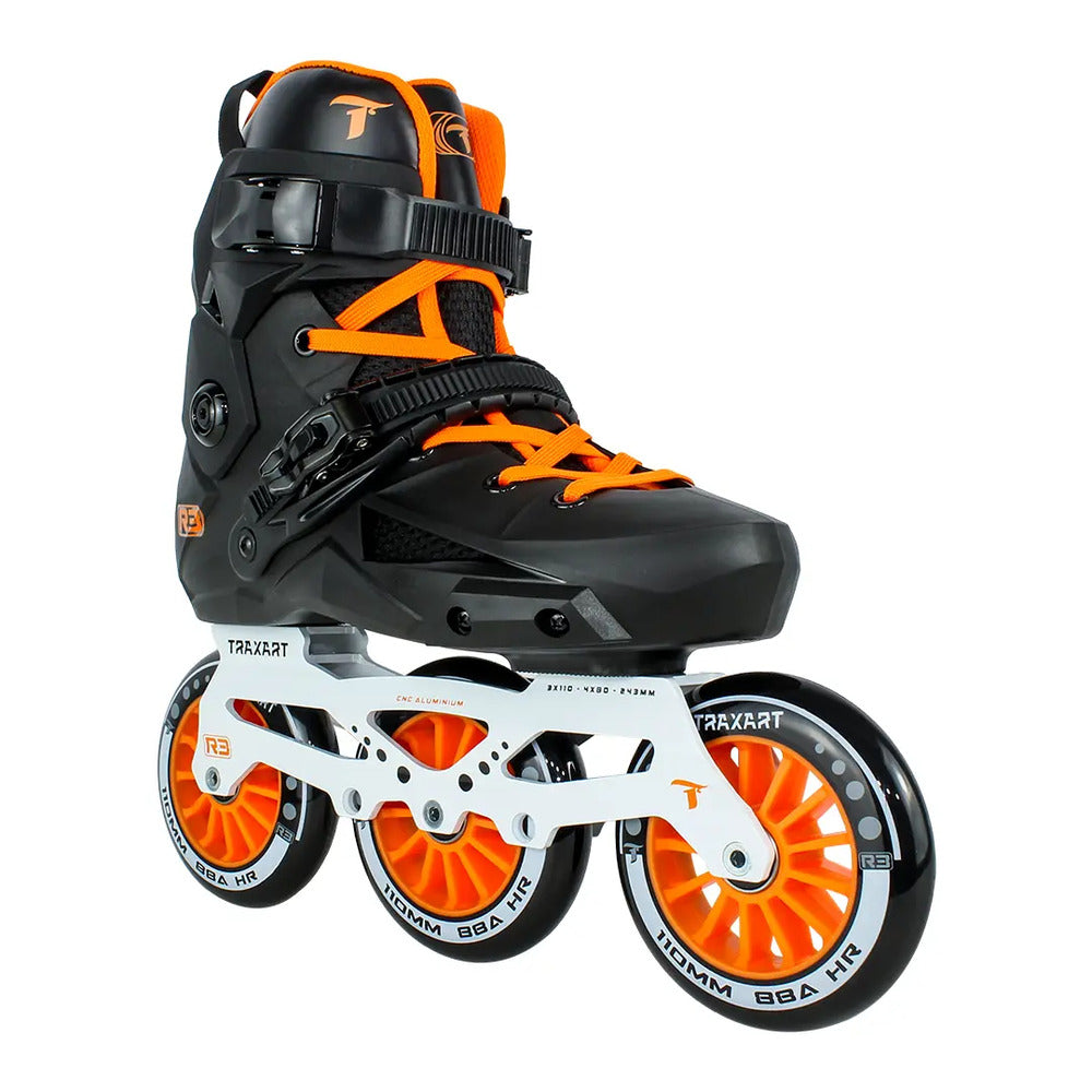 PATINS FREESTYLE TRAXART REVOLT R3 BASE HÍBRIDA  ABEC 9