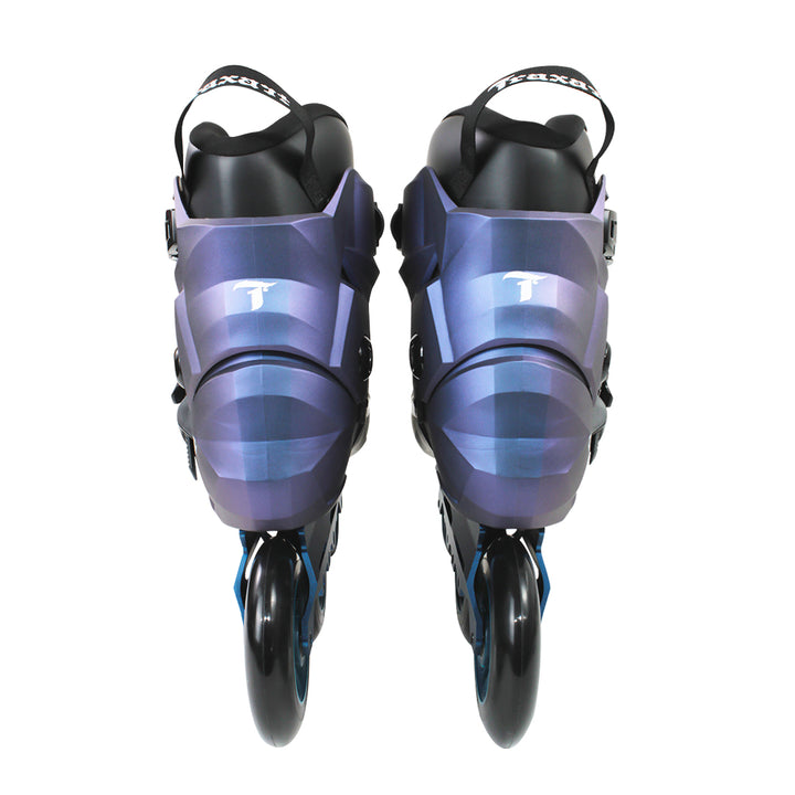 Patins New Revolt R3 Azul Holográfico - 110mm ABEC-9