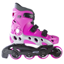 PATINS INLINE TRAXART SPECTRO ROSA 72MM ABEC 5 + BRINDE
