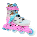 PATINS TRAXART INFANTIL STARLIGHT ROSA ABEC 9 C/RODAS DE LED