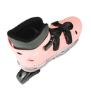 PATINS INLINE TRAXART SPECTRO ROSE  72MM  ABEC-5 + BRINDE