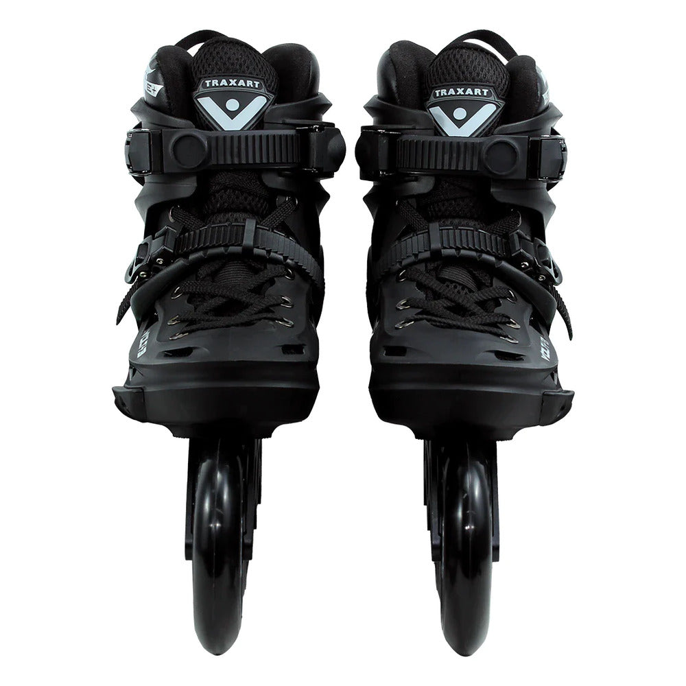 PATINS FREESTYLE TRAXART VOLT+ 3 PRETO - 110MM ABEC-9 CROMo