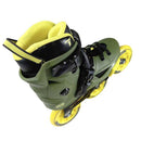 PATINS REVOLT R3 VERD TRAXART INLINE FREESTYLE/URBAN ABEC-9