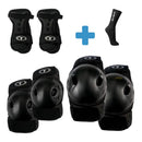 KIT DE PROTEÇÃO SSE 613 TRAXART PARA PATINS/SKATE + BRINDE