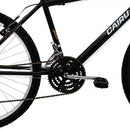 Bicicleta Cairu Aro 26 Flash Preta Com Marcha Freios V-Brake