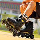 Patins  Traxart Revolt Turbo Black Gold 80mm ABEC-9 Cromo