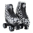 PATINS QUAD TRAXART JOLLY PRETO/BRANCO - 58MM X 32MM ABEC-7