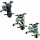 TRICICLO ELÉTRICO INFANTIL DRIFT 350W KIT PROTEÇÃO COM LED