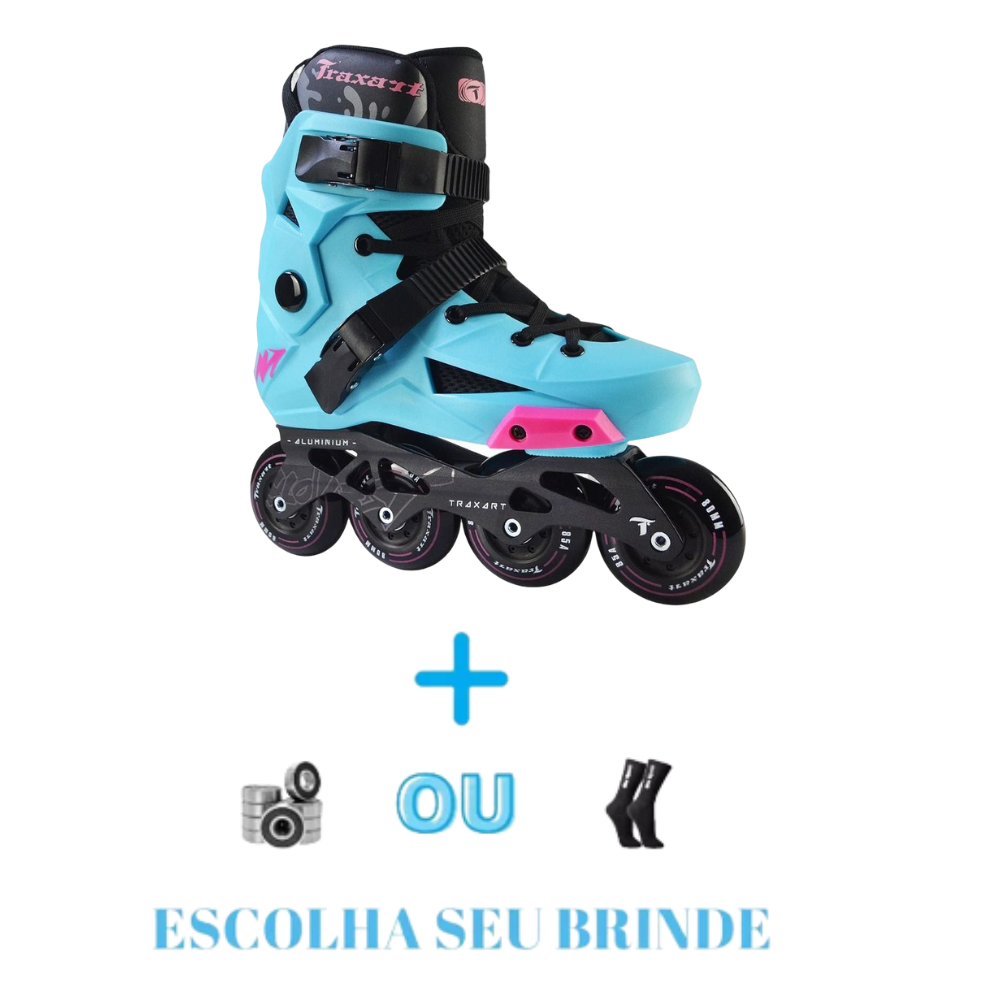 PATINS FREESTYLE URBAN TRAXART REVOLT AZUL ABEC 9