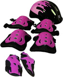 PATINS QUAD INFANTIL PRETO AJUSTAVEL 30/33 KIT DE PROTEÇÃO
