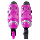 PATINS INLINE TRAXART SPECTRO ROSA 72MM ABEC 5 + BRINDE