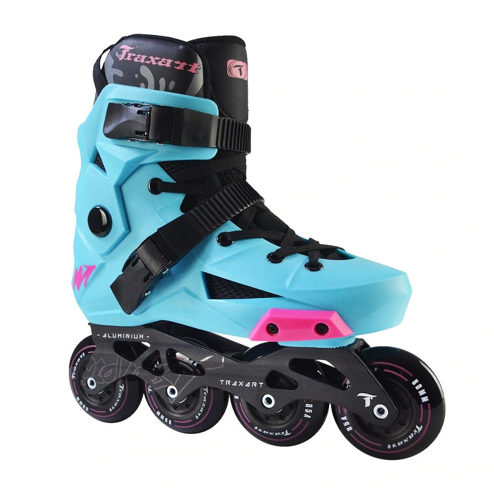 PATINS FREESTYLE URBAN TRAXART REVOLT AZUL ABEC 9