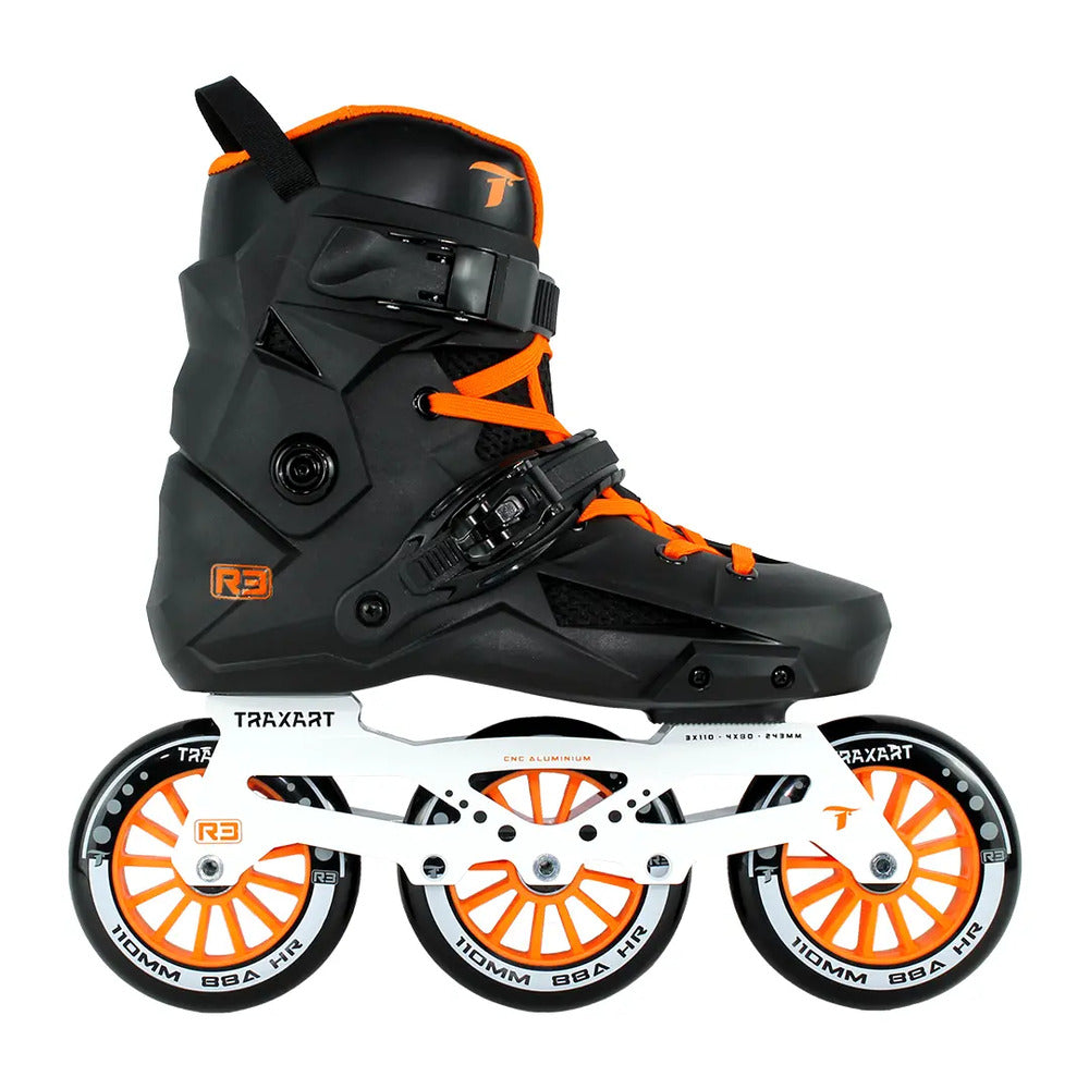 PATINS FREESTYLE TRAXART REVOLT R3 BASE HÍBRIDA  ABEC 9