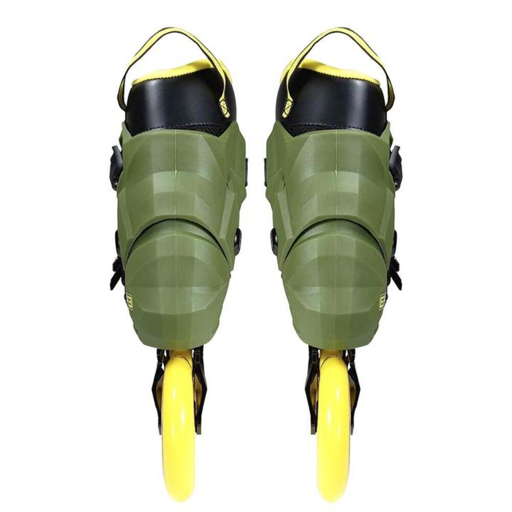 PATINS REVOLT R3 VERD TRAXART INLINE FREESTYLE/URBAN ABEC-9