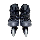 PATINS INLINE TRAXART SPECTRO CINZA 72MM ABEC 5 + BRINDE