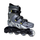 PATINS INLINE TRAXART SPECTRO CINZA 72MM ABEC 5 + BRINDE