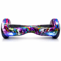 Hoverboard Overboard Skate Elétrico Com LED Rodas Espelhadas