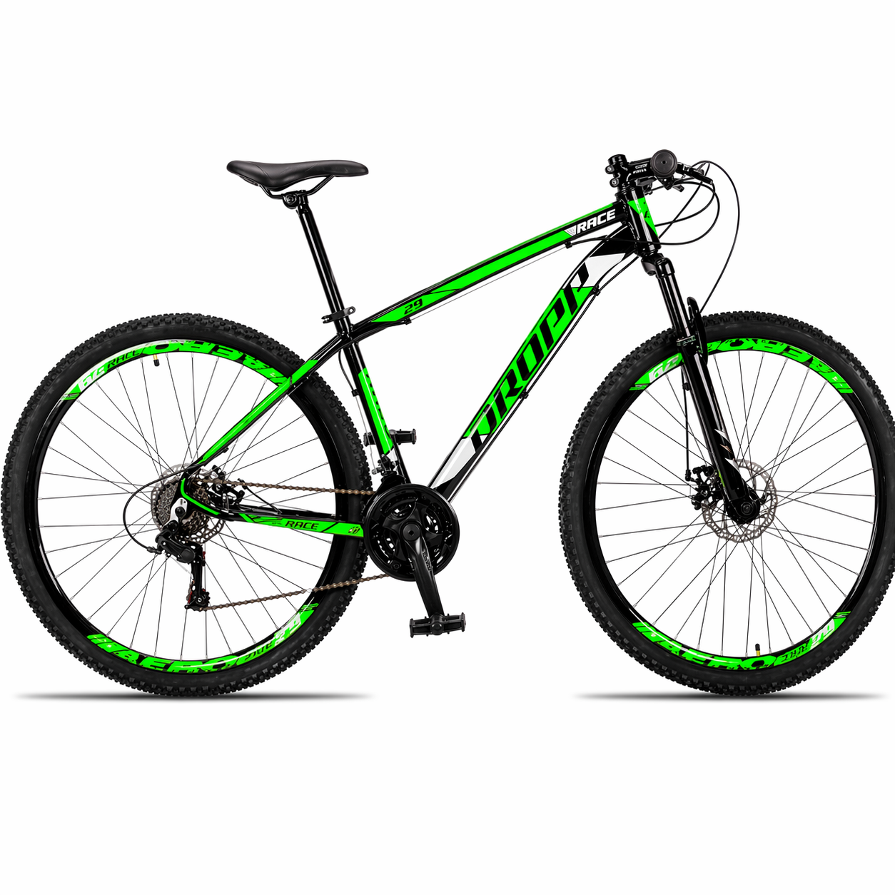 BICICLETA ARO 29 DROPP RACE  SUSPENSÃO DISCO SHIMANO