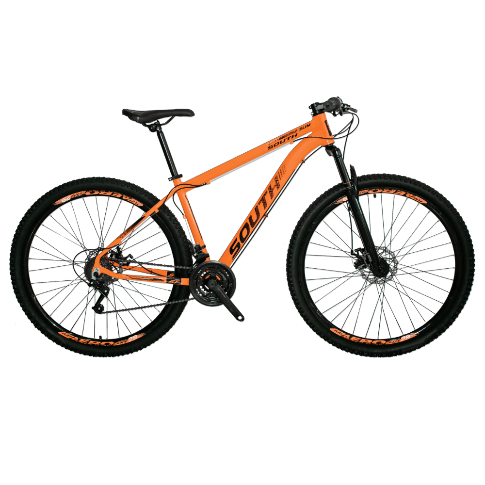 BICICLETA  ARO 29 SOUTH SLIM ALUMINIO MTB FREIO A DISCO 21V
