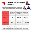 PATINS INLINE JUVENIL TRAXART ENERGY ROSA  AJUSTAVEL ABEC 5