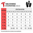 KIT DE PROTEÇÃO SSE 613 TRAXART PARA PATINS/SKATE + BRINDE