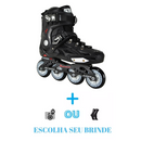 PATINS DYNAMIX PRETO TRAXART FREESTYLE/URBAN 80MM ABEC-7