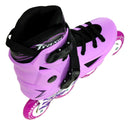 PATINS REVOLT LILAS INLINE FREESTYLE TRAXART B/BRANCA  ABC 9