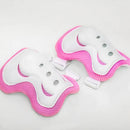 Kit de Proteção Hd Inline KP01-1 Patins/Skate/Bicicleta Rosa