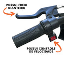TRICICLO ELÉTRICO INFANTIL DRIFT 350W KIT PROTEÇÃO COM LED