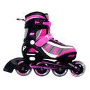 PATINS INLINE JUVENIL TRAXART ENERGY ROSA  AJUSTAVEL ABEC 5