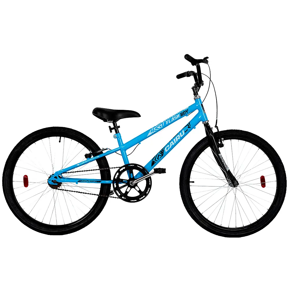 BICICLETA  ARO 24  MTB CAIRU FLASH BOY CANOTE REGULAVEL