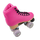 PATINS QUAD TRAXART FOXXY ROSA - 58mm Abec 5 + Brinde