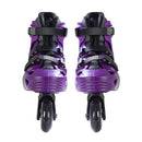 PATINS INLINE TRAXART SPECTRO ROXO 72MM ABEC 5 + BRINDE