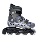 PATINS INLINE TRAXART SPECTRO CINZA 72MM ABEC 5 + BRINDE