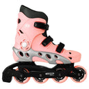 PATINS INLINE TRAXART SPECTRO ROSE  72MM  ABEC-5 + BRINDE