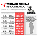 PATINS INLINE FREESTYLE URBAN TRAXART REVOLT BRANCO ABEC 9