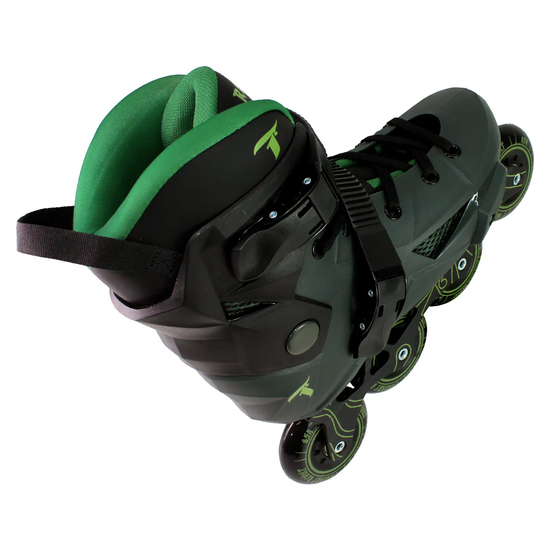 PATINS FREESTYLE/URBANO TRAXART REVOLT VERDE ABEC 9