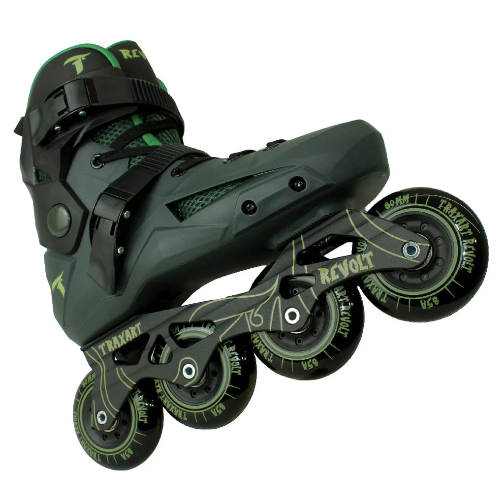 PATINS FREESTYLE/URBANO TRAXART REVOLT VERDE ABEC 9