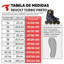 Patins  Traxart Revolt Turbo Black Gold 80mm ABEC-9 Cromo