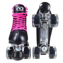 PATINS QUAD TRAXART FOXXY PRETO - 58mm Abec 5 + Brinde