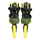 PATINS REVOLT R3 VERD TRAXART INLINE FREESTYLE/URBAN ABEC-9