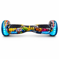 Hoverboard Overboard Skate Elétrico Com LED Rodas Espelhadas