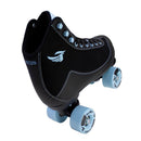 PATINS QUAD TRAXART POWERQUAD PRETO/AZUL ABEC 5 + BRINDE