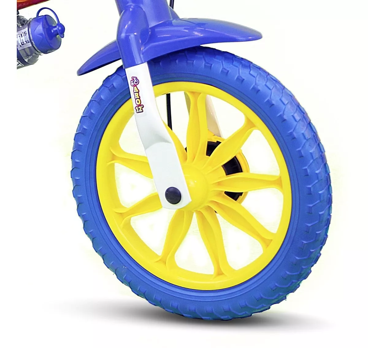 BICILETA  ARO 12  NATHOR FIRE/WATER VERMELHO COM RODINHA