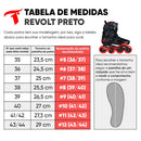 PATINS TRAXART REVOLT VERMELHO INLINE FREESTYLE 80MM ABEC 9