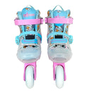 PATINS TRAXART INFANTIL STARLIGHT ROSA ABEC 9 C/RODAS DE LED